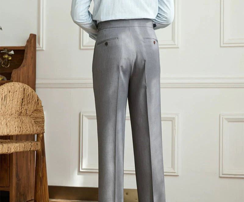 ASHMORE LANE | High-Waist Flowing Trousers