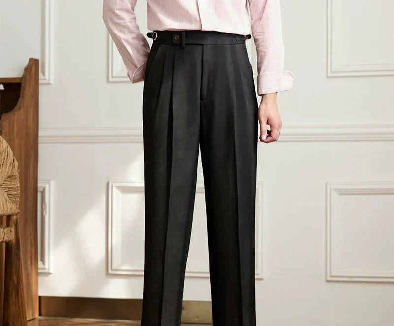 ASHMORE LANE | High-Waist Flowing Trousers