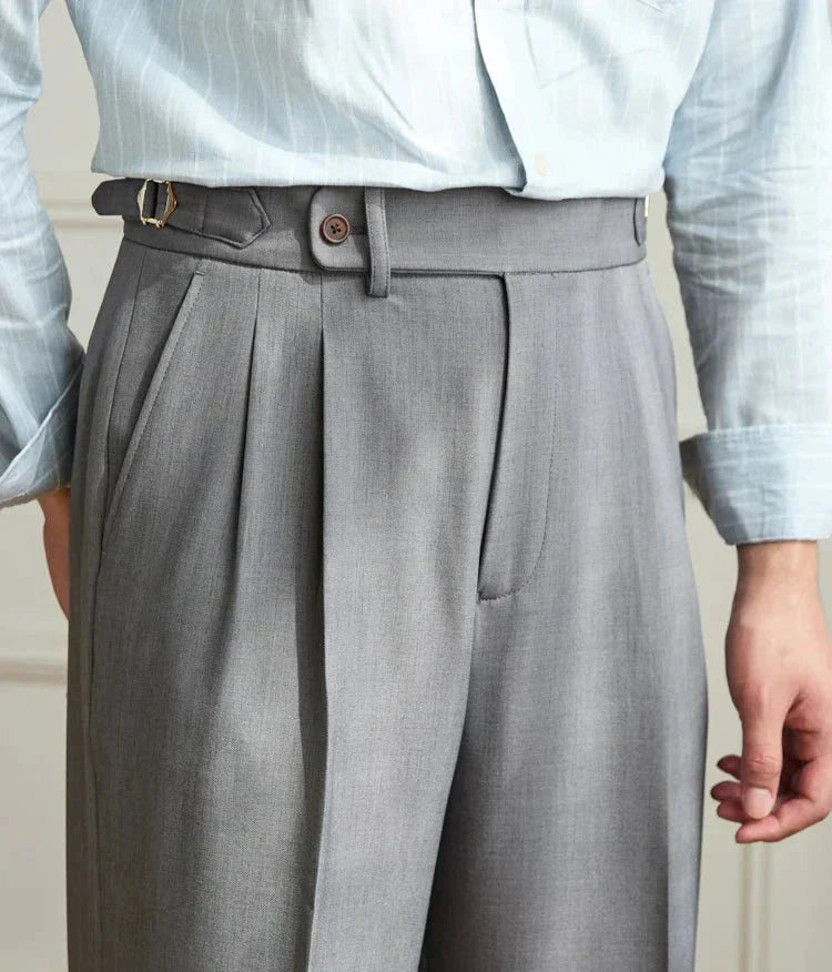 ASHMORE LANE | High-Waist Flowing Trousers