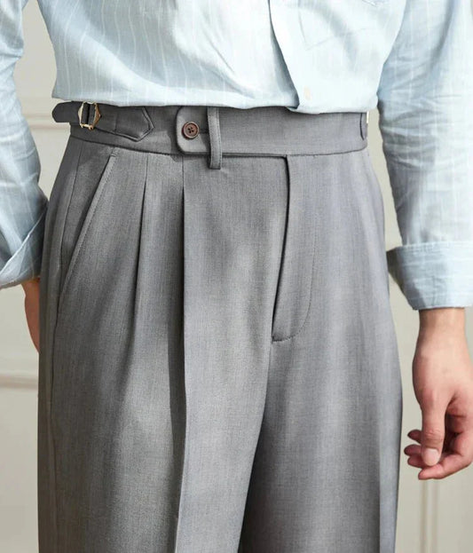 ASHMORE LANE | High-Waist Flowing Trousers