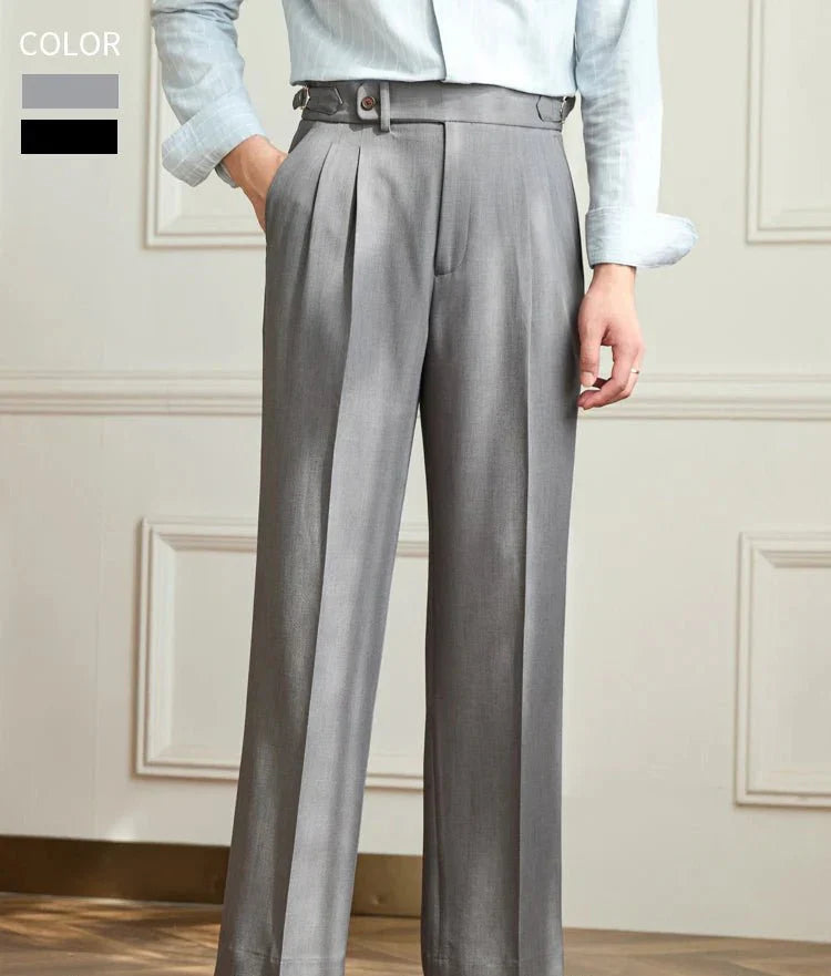 ASHMORE LANE | High-Waist Flowing Trousers