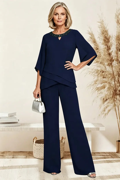Theresa™ | Relaxed Fit Formal Pant Set
