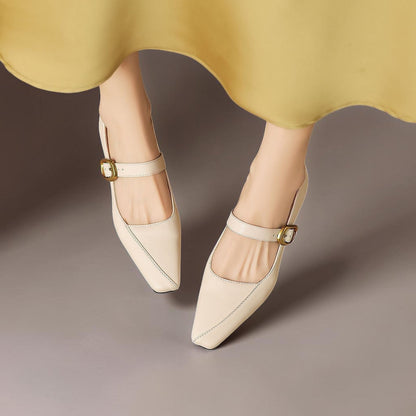 Zorae | Paneled Mary Jane Heel