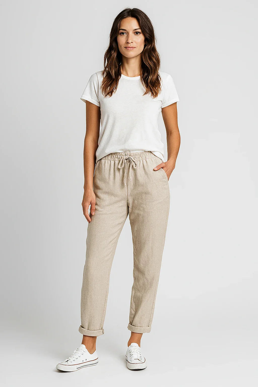 ASHMORE LANE | Elegant Cotton Trousers