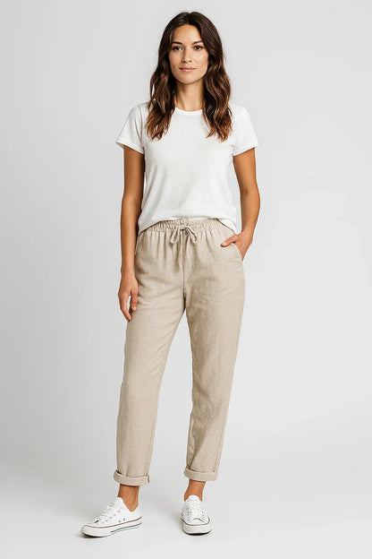 ASHMORE LANE | Elegant Cotton Trousers